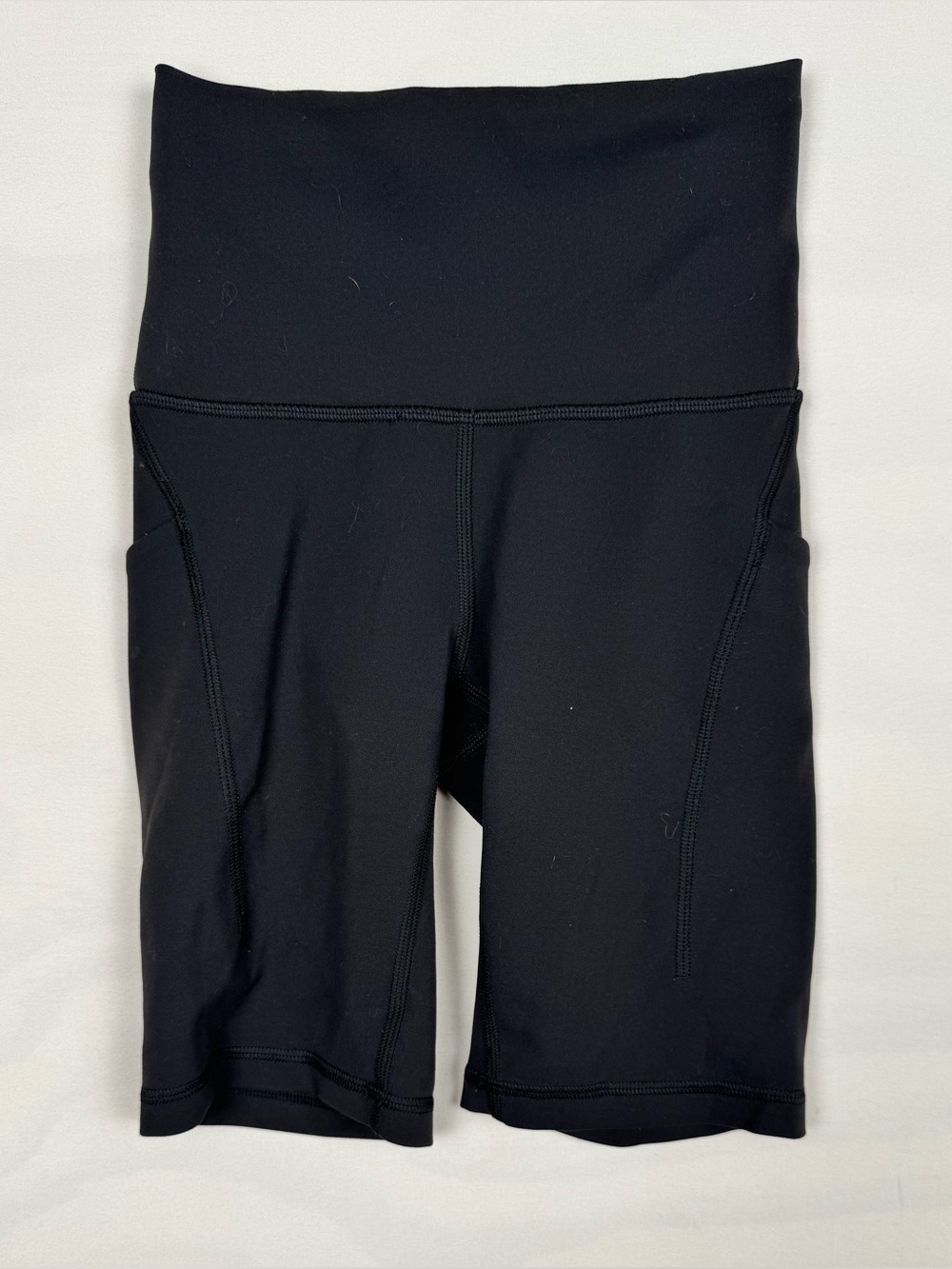 Lululemon Wunder Train High-Rise Short with Pockets 8" Black Women’s 2 MSRP $74